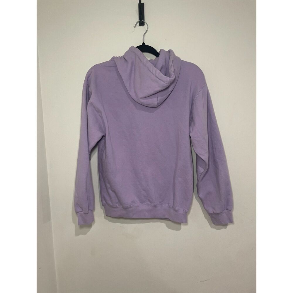 Vintage CABELAS Lilac Purple Hoodie Size S Sweatshirt Fishing Hunting Outdoors - Picture 3 of 5